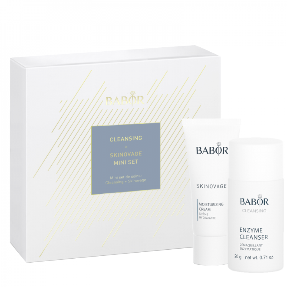 Мини-набор для очищения и увлажнения кожи - Babor Cleansing Skinovage Mini Set - Фото 1