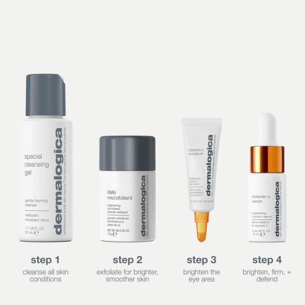 Тревел набір для Очищення та Сяйва шкіри - Dermalogica Cleanse + Brighten Kit фото 4