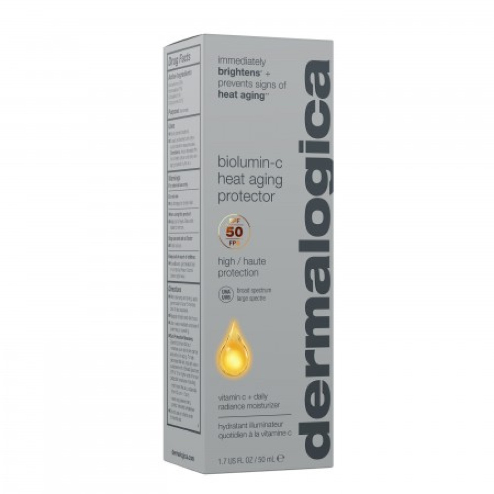 Защитный крем против старения кожи SPF 50 с витамином C - Dermalogica Biolumin-C Heat Aging Protector SPF50 фото 3