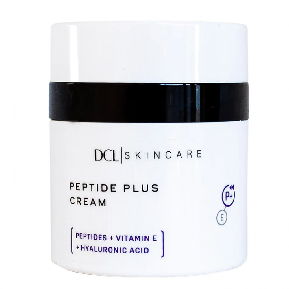Пептидний крем для розгладження та зволоження шкіри - DCL Peptide Plus Cream - Фото 1