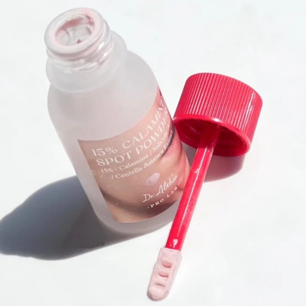 Точковий засіб проти запалень з каламіном - Dr. Althea 15% Calamine Spot Powder фото 3