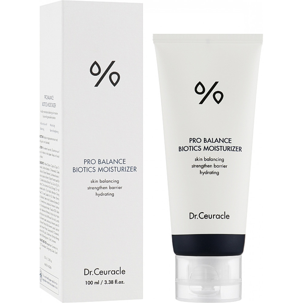 Увлажняющий крем для лица с пробиотиками - Dr.Ceuracle Pro Balance Biotics Moisturizer - Фото 1