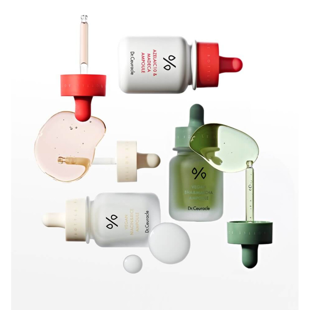 Ампульна сироватка з азелаїновою кислотою - Dr.Ceuracle Azelaic 10 & Madeca Ampoule фото 2