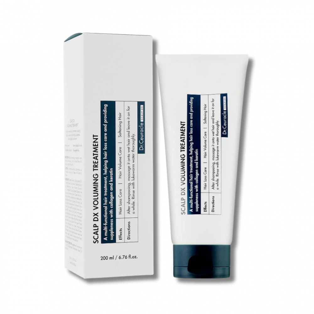 Маска-уход для укрепления и объема волос - Dr.Ceuracle Scalp DX Voluming Treatment - Фото 1