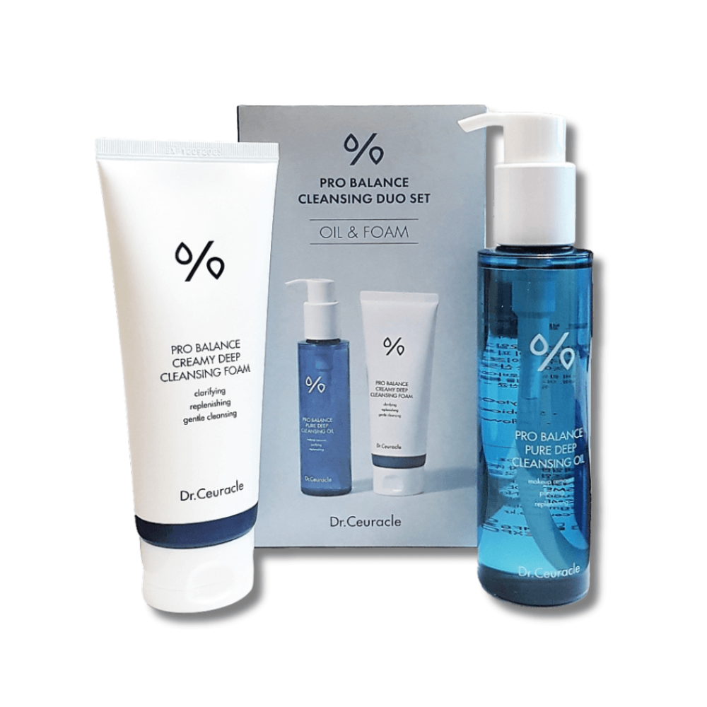 Набір для двоетапного очищення шкіри з пробіотиками - Dr.Ceuracle Pro Balance Cleansing Duo Set - Фото 1