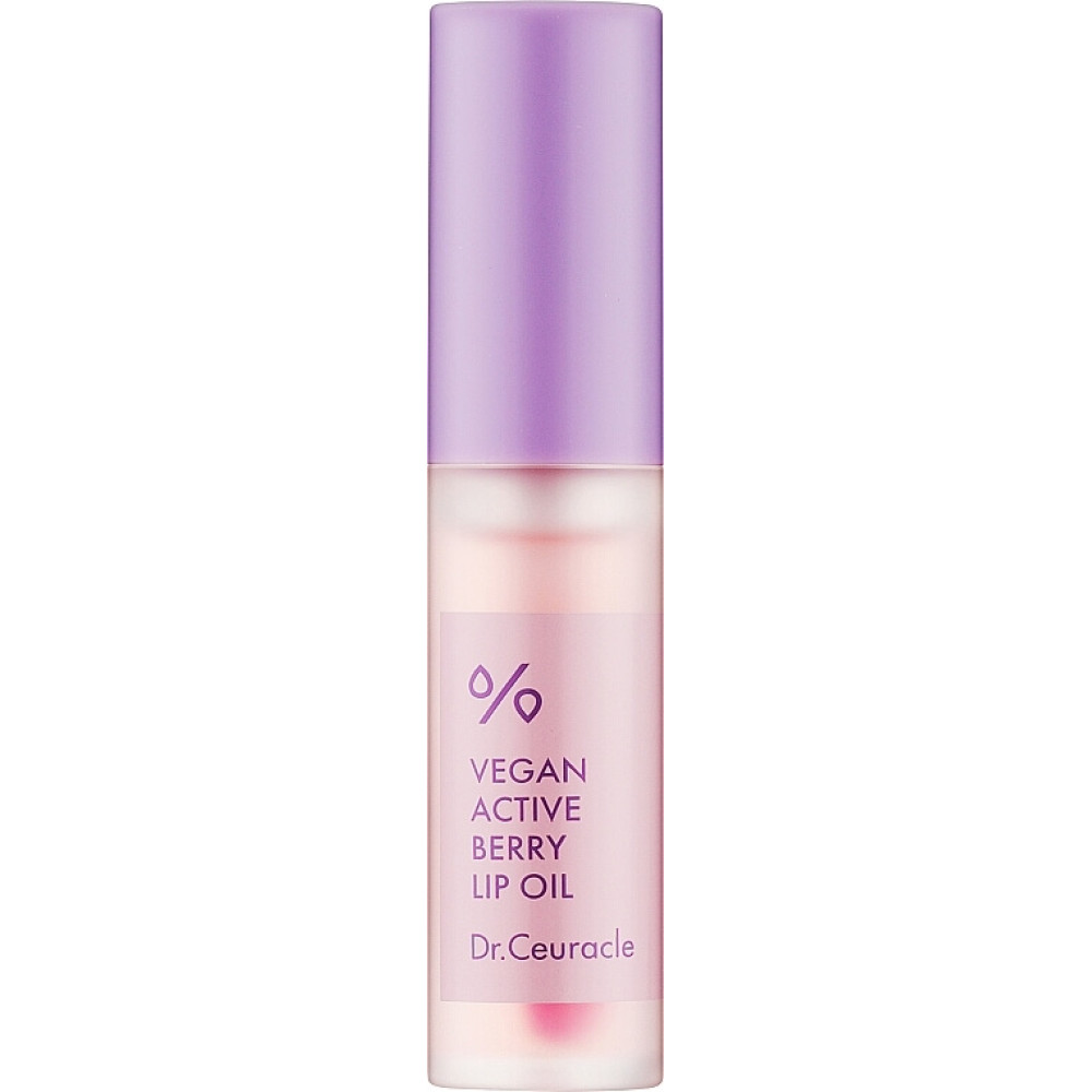 Олійка-блиск для губ з ресвератолом та екстрактом журавлини - Dr.Ceuracle Vegan Active Berry Lip Oil фото 2