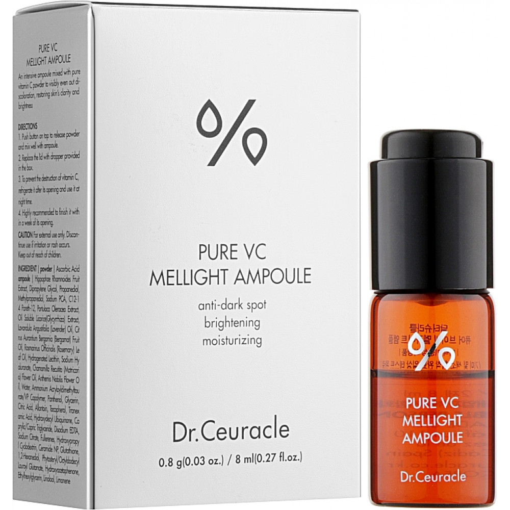 Сироватка для обличчя з вітаміном С - Dr.Ceuracle Pure Vitamin C Mellight Ampoule - Фото 1