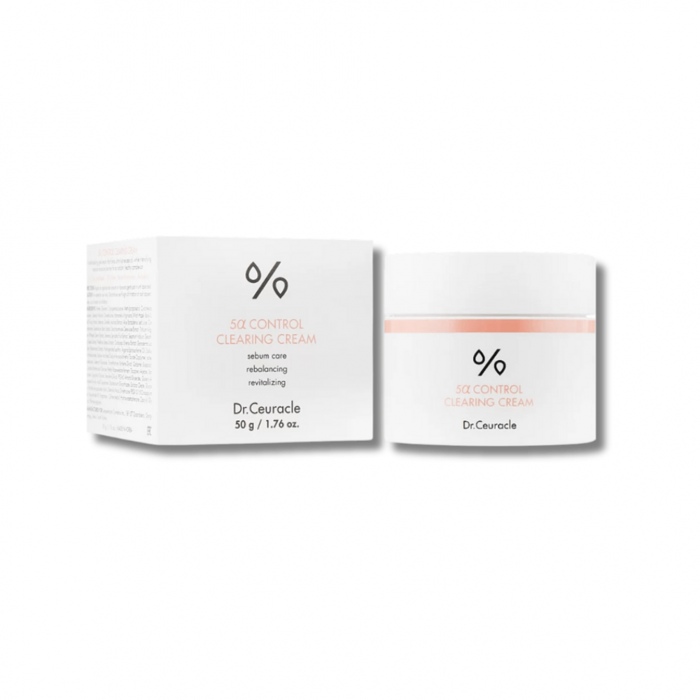 Себорегулирующий крем для проблемной кожи - Dr.Ceuracle 5α Control Clearing Cream - Фото 1