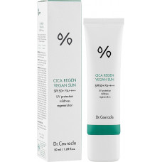 Солнцезащитный гель с центеллой - Dr.Ceuracle Cica Regen Vegan Sun Gel SPF 50+ PA++++