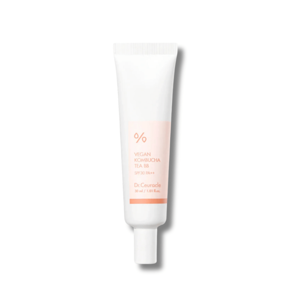 Веганский тональный ВВ-крем с экстрактом комбучи - Dr.Ceuracle Vegan Kombucha Tea BB Cream SPF 30/PA++  - Фото 1