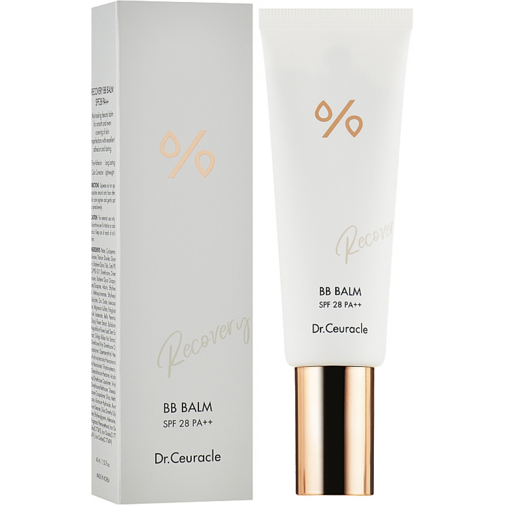 Стійкий ВВ-крем з ефектом матування - Dr.Ceuracle Recovery BB Balm SPf 28 Pa++ - Фото 1