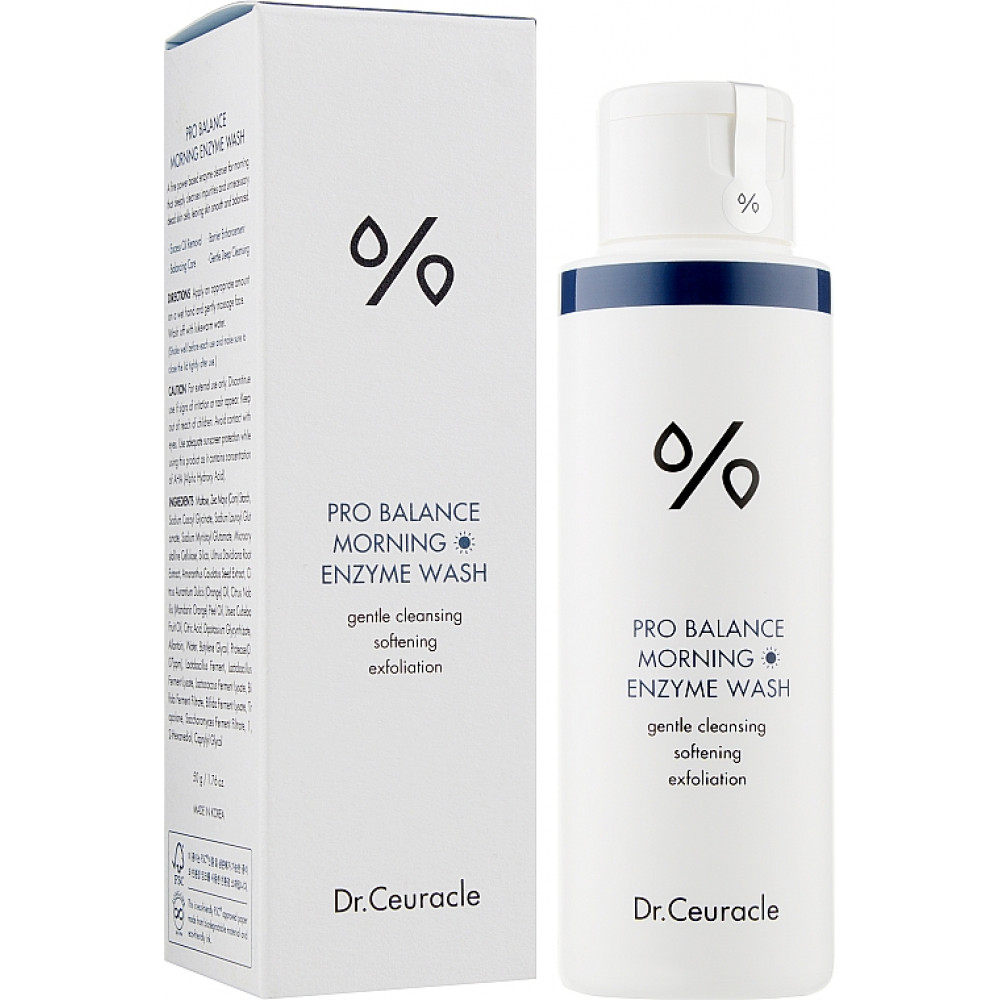 Утренний энзимный пилинг с пробиотиками - Dr.Ceuracle Pro Balance Morning Enzyme Wash - Фото 1