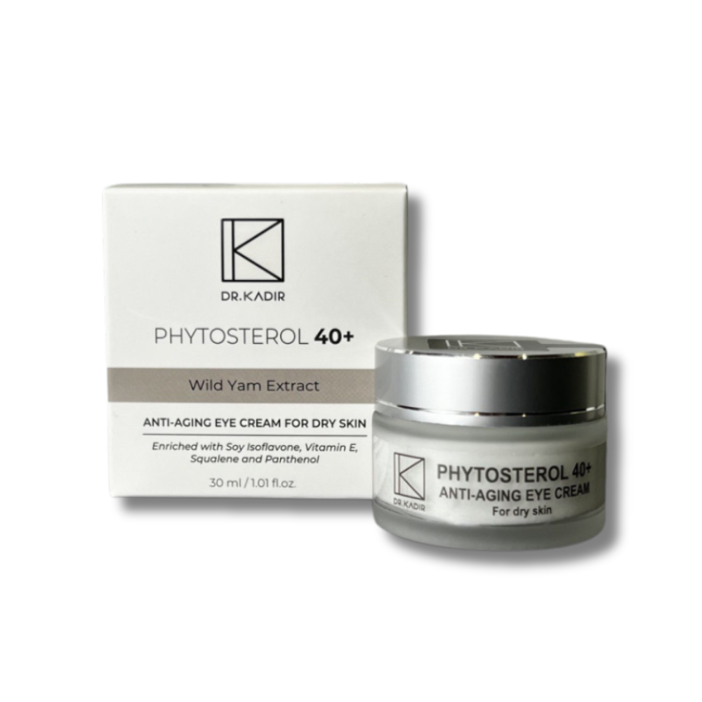 Крем регенерирующий 40+ под глаза для сухой кожи - Dr. Kadir Phytosterol 40+ Anti-Aging Eye Cream For Dry Skin