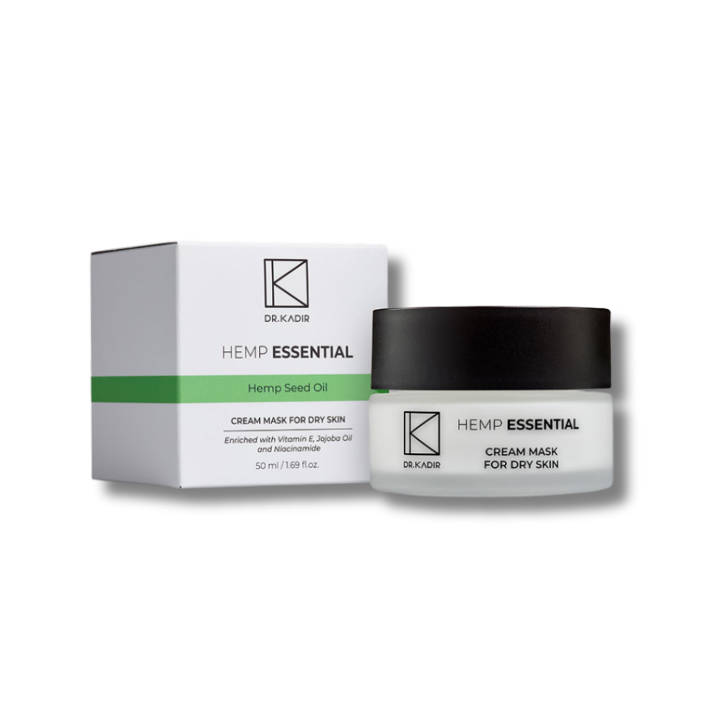Маска-крем с экстрактом каннабиса для сухой кожи - Dr. Kadir Hemp Essential Cream Mask для Dry Skin - Фото 1
