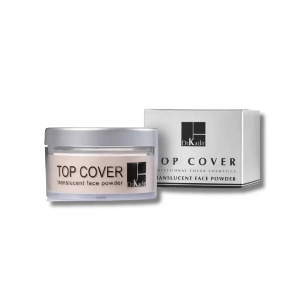  Напівпрозора пудра з ефектом мерехтіння - Dr. Kadir Top Cover Translucent powder