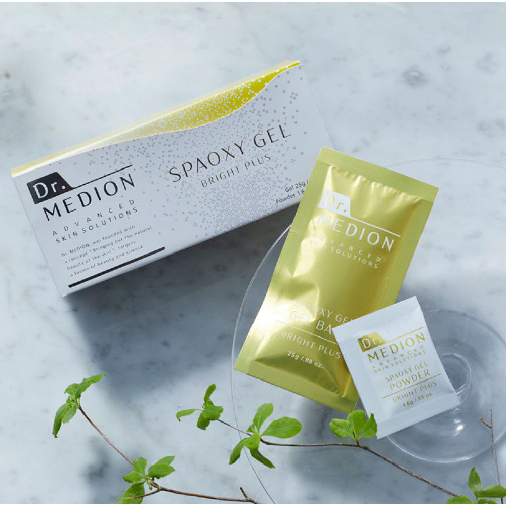 Лімітована серія карбокситерапії - Dr. Medion Brightening Spaoxy CO2 Gel Mask фото 2