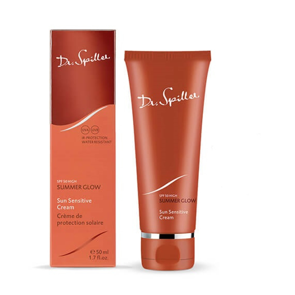 Солнцезащитный крем для лица SPF 50 - Dr. Spiller Sun Sensitive Cream SPF 50
