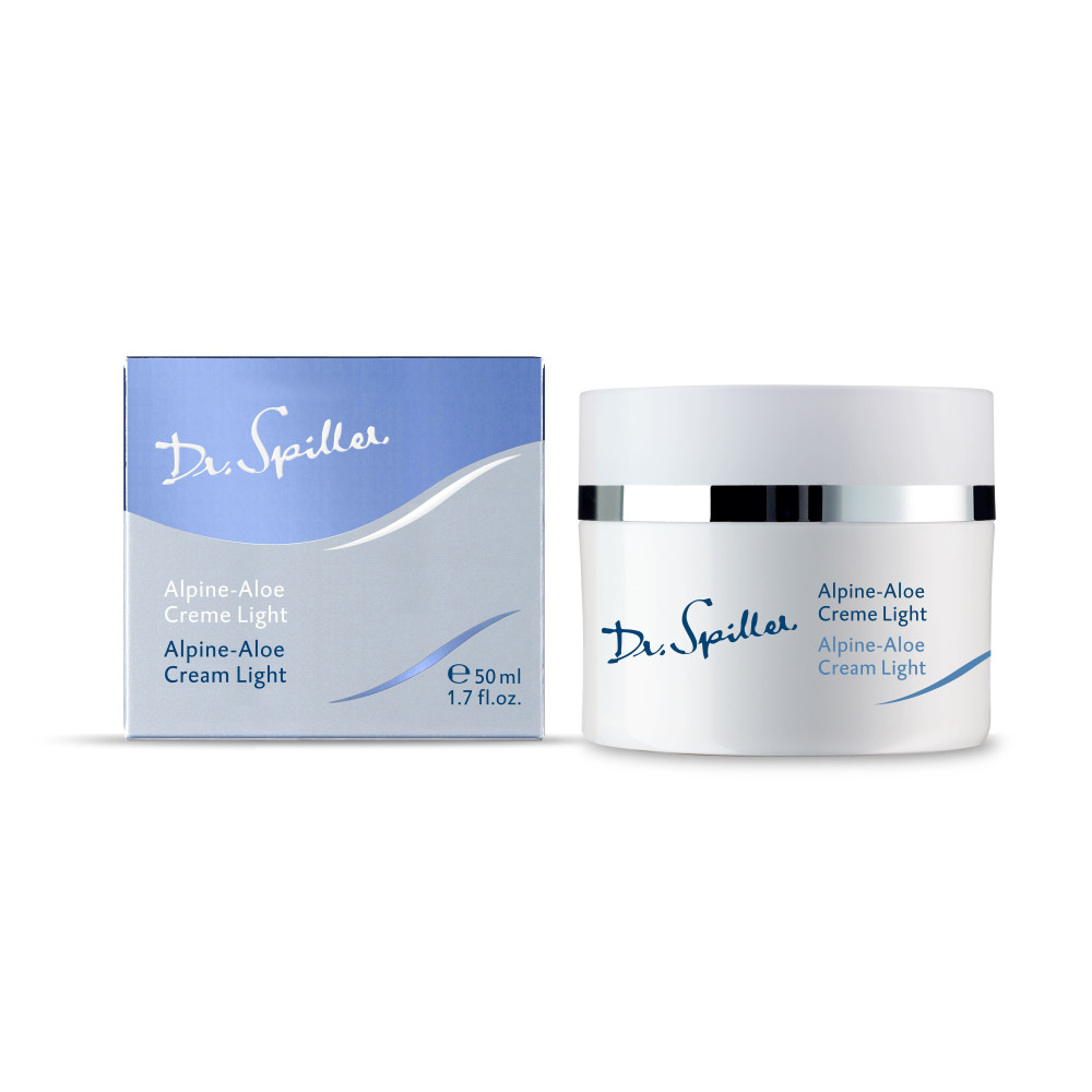 Легкий крем з екстрактом Альпійського алое - Dr. Spiller Alpine-Aloe Cream Light