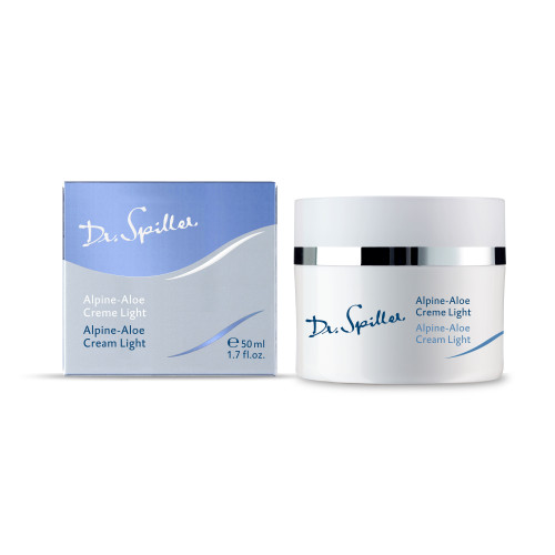 Легкий крем з екстрактом Альпійського алое - Dr. Spiller Alpine-Aloe Cream Light фото
