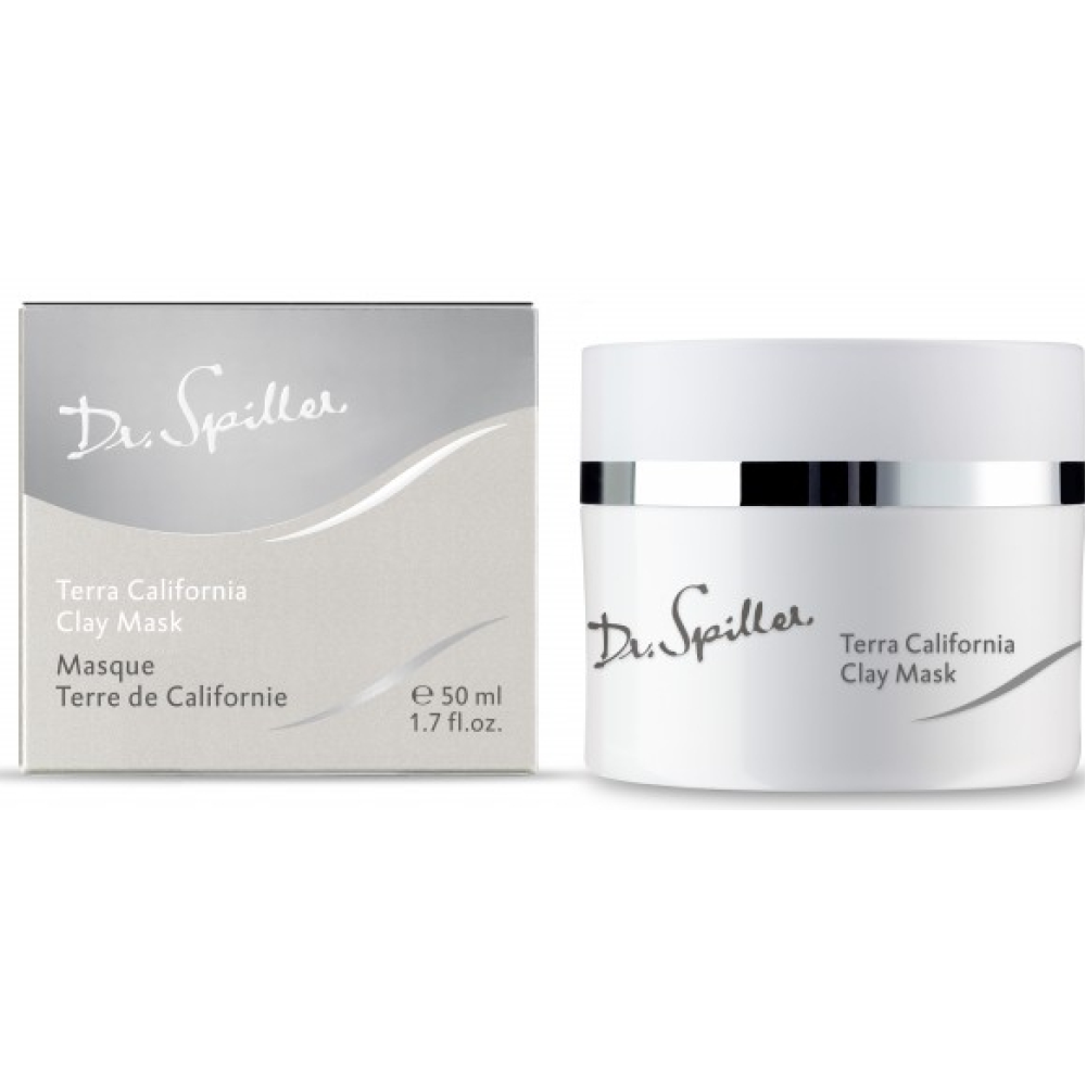 Очищающая маска на основе голубой глины - Dr. Spiller Terra California Clay Mask