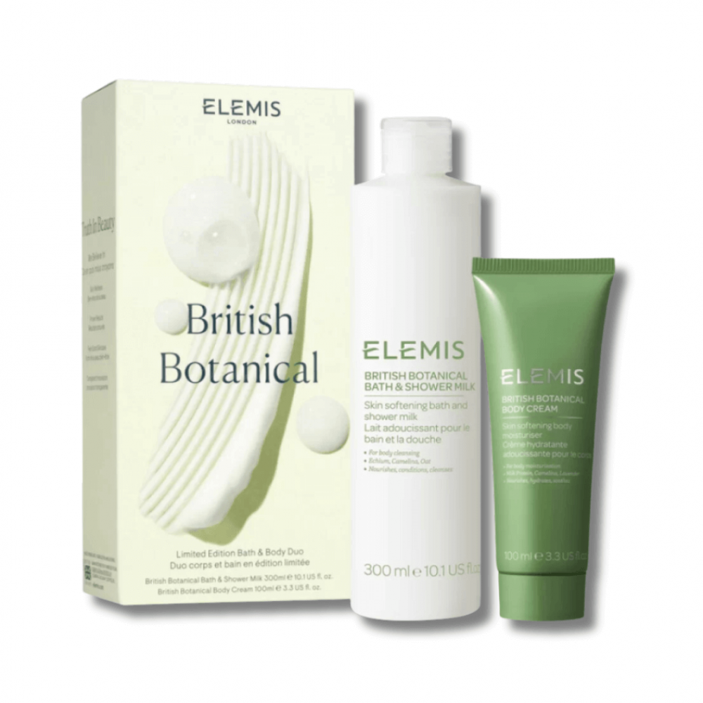 Дует для тіла "Англійський сад" - Elemis Kit: British Botanicals Body Duo - Фото 1