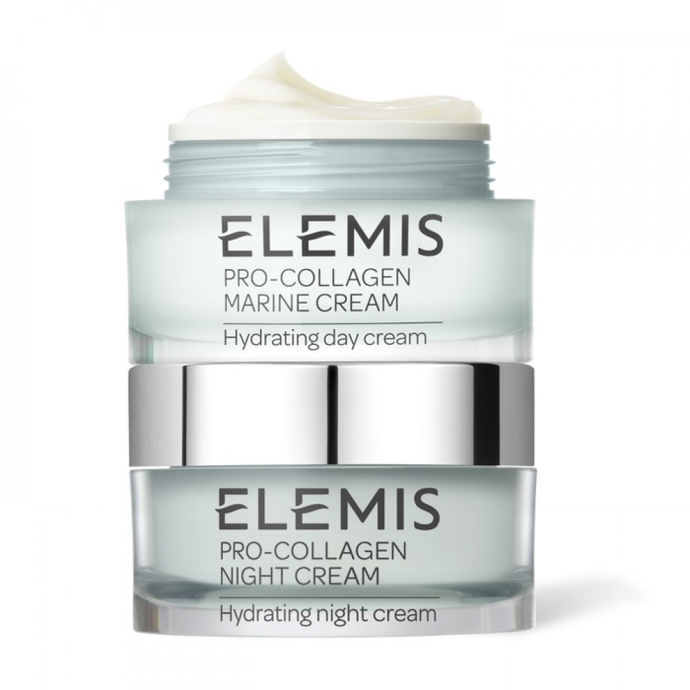 Казковий Дует Зволоження шкіри вдень та вночі - Elemis Pro-Collagen A Tale of Two Creams Gift Set фото 2