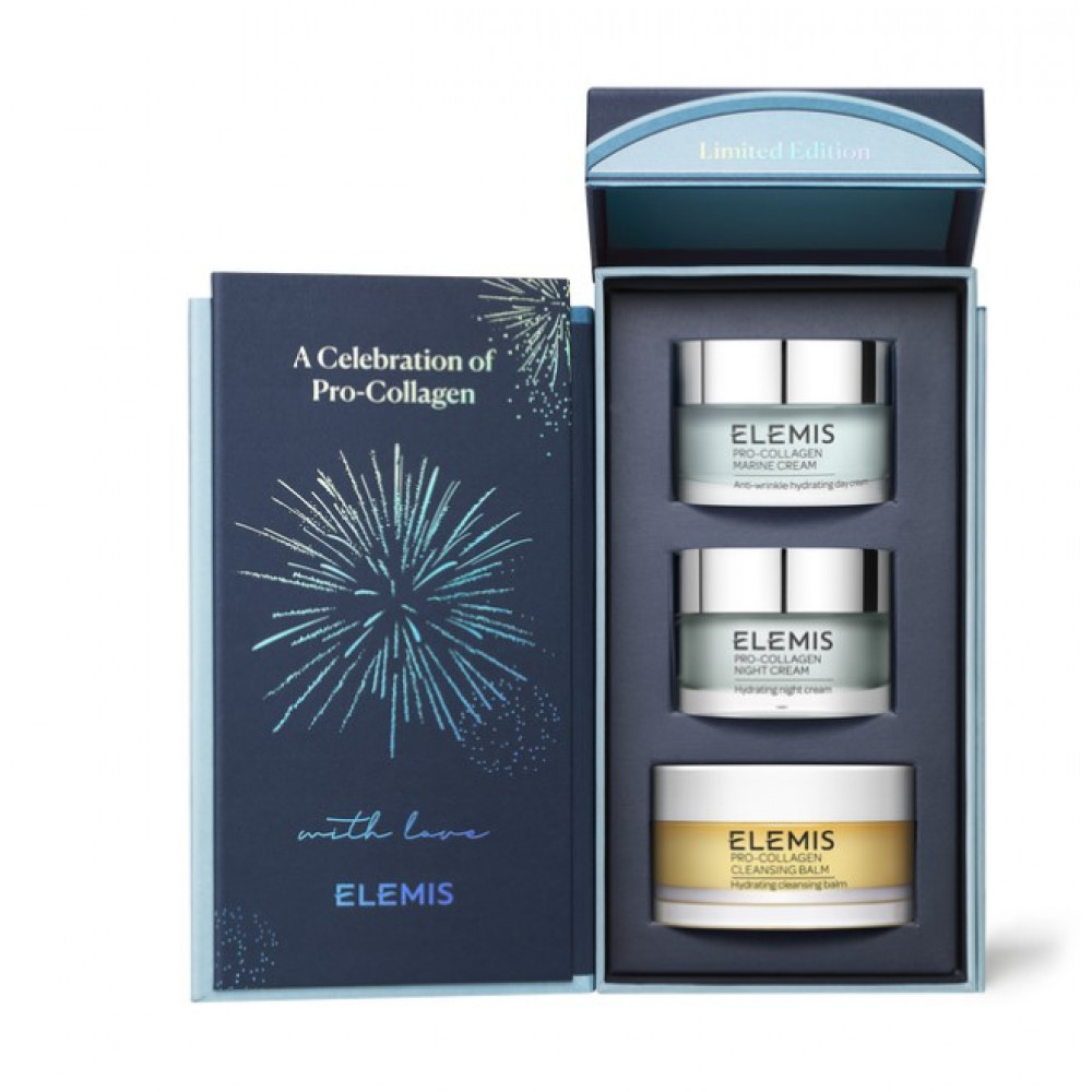 Набір про-колаген колекція святкове тріо - Elemis Pro-Collagen Celebration Trio Collection фото 2
