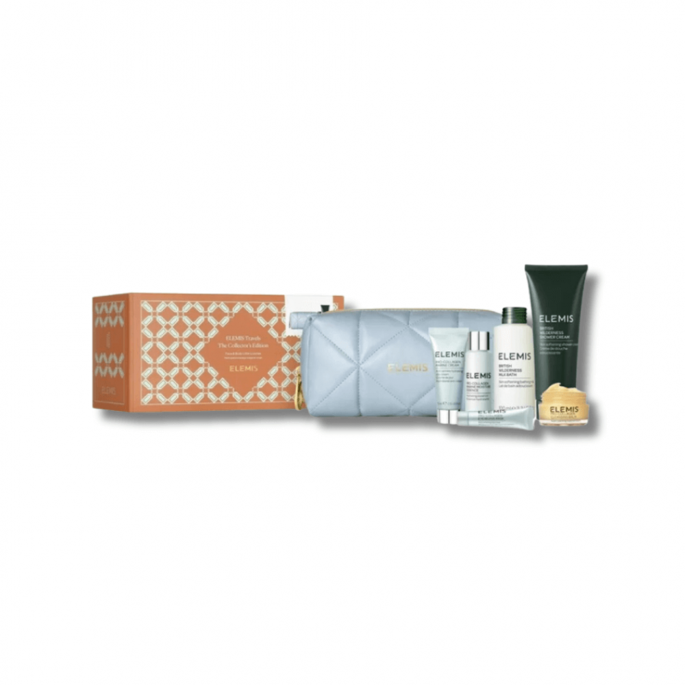 Розкішна косметичка з бестселерами для обличчя та тіла - Elemis Travel Edition: Face & Body Little Luxuries - Фото 1