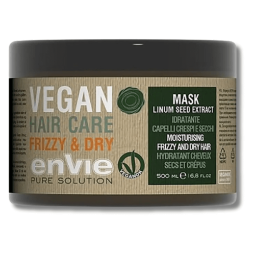 Маска зволожуюча для сухого та кучерявого волосся - Envie Vegan Hair Care Frizzy & Dry Mask фото