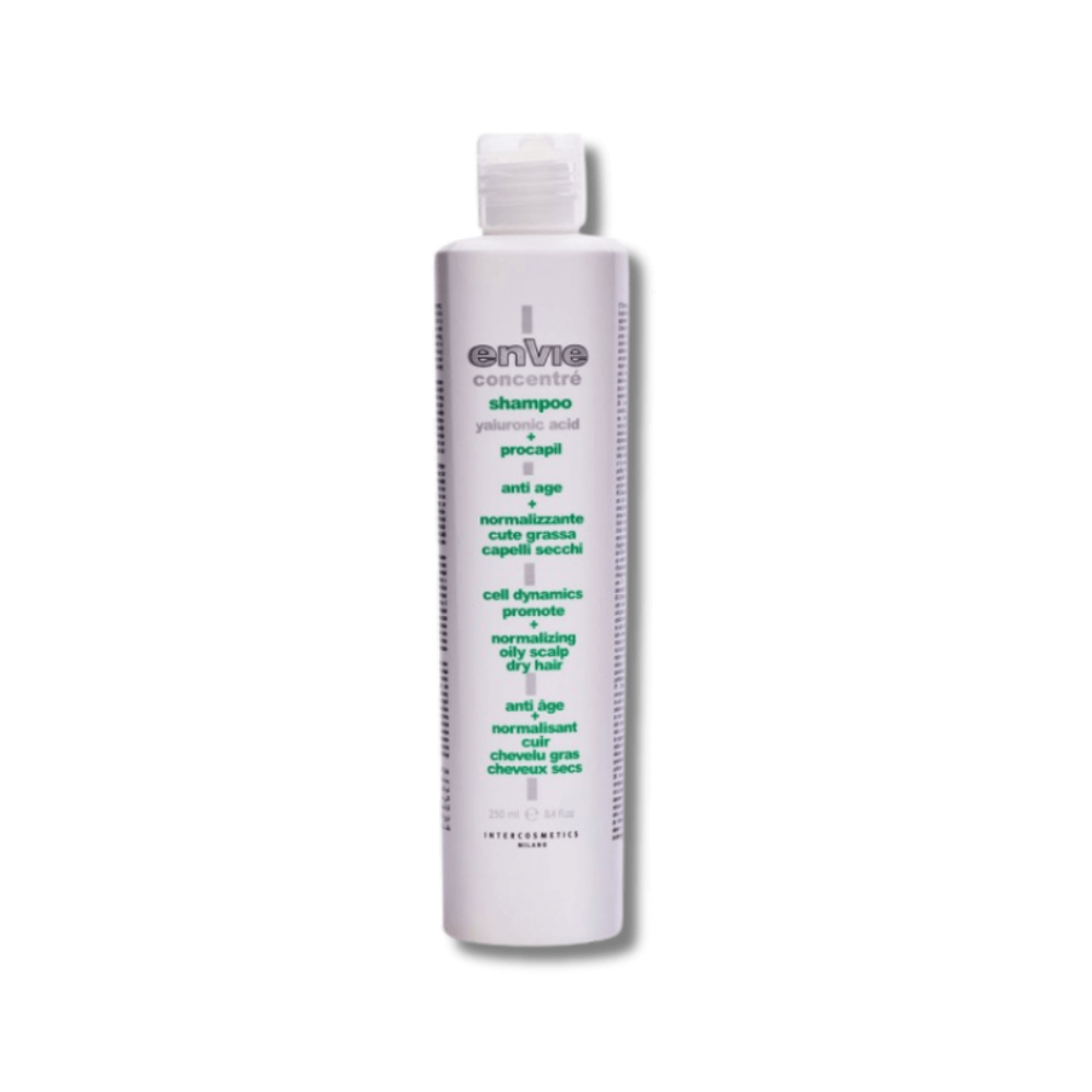 Нормалізуючий шампунь - Envie Yaluronic Acid Anti Age Normalizing Oily Scalp Dry Hair