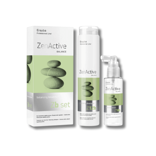 Набор для жирной кожи головы - Erayba Zb Set Balancing Treatment фото