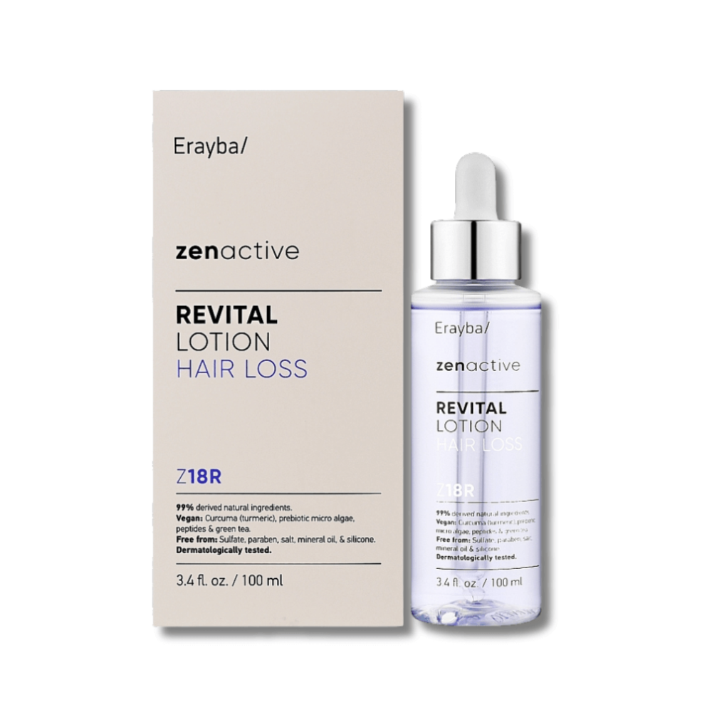 Лосьйон проти випадіння волосся - Erayba ZenActive Z18R Revital Lotion - Фото 1