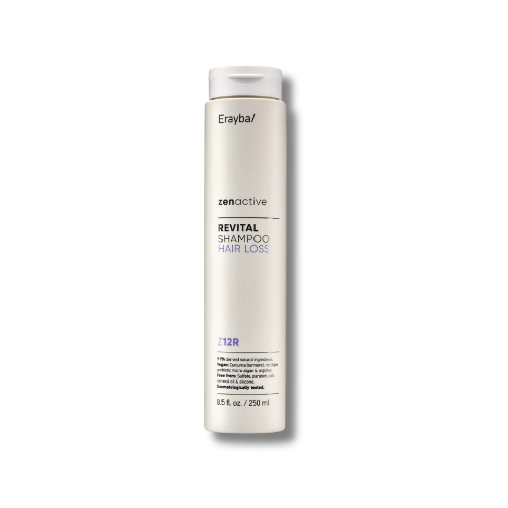 Шампунь проти випадіння волосся - Erayba ZenActive Z12R Revital Shampoo - Фото 1