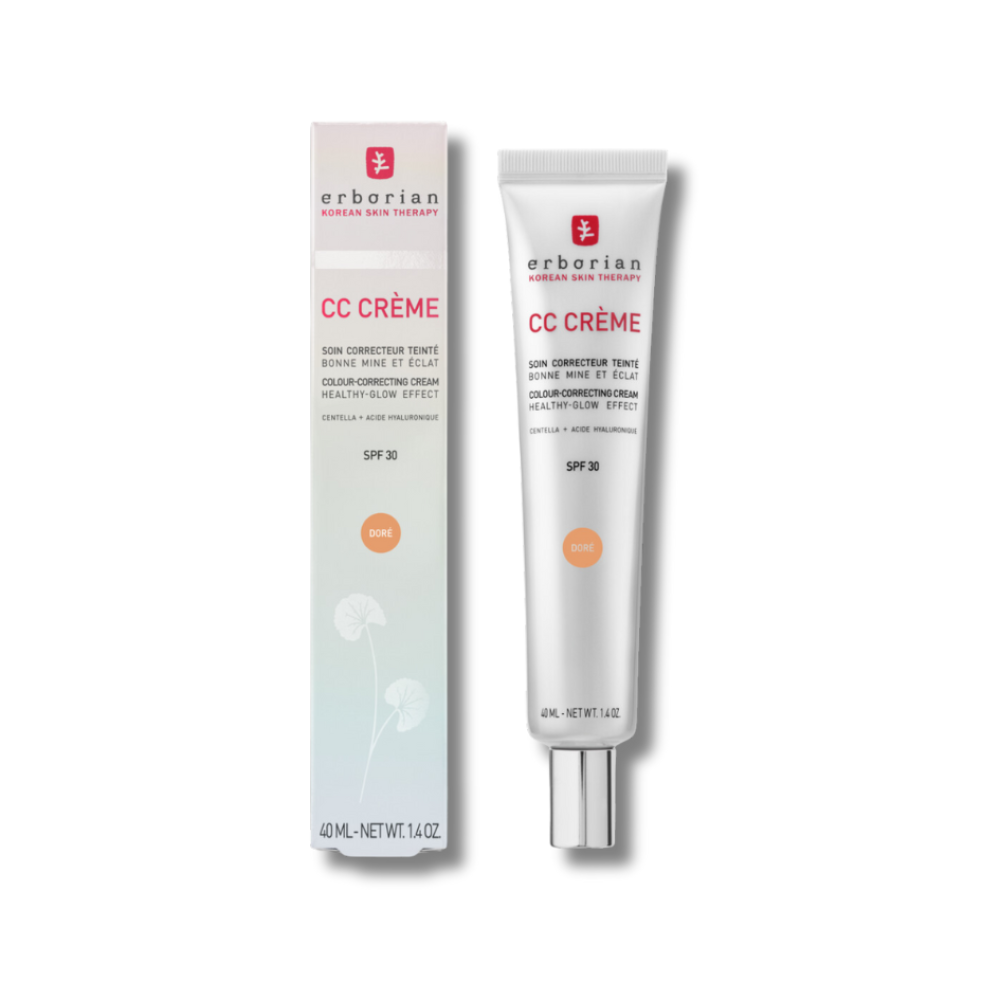 СС-крем на основе центеллы азиатской "Контроль цвета" - Erborian CC Cream Dore SPF 30 - Фото 1