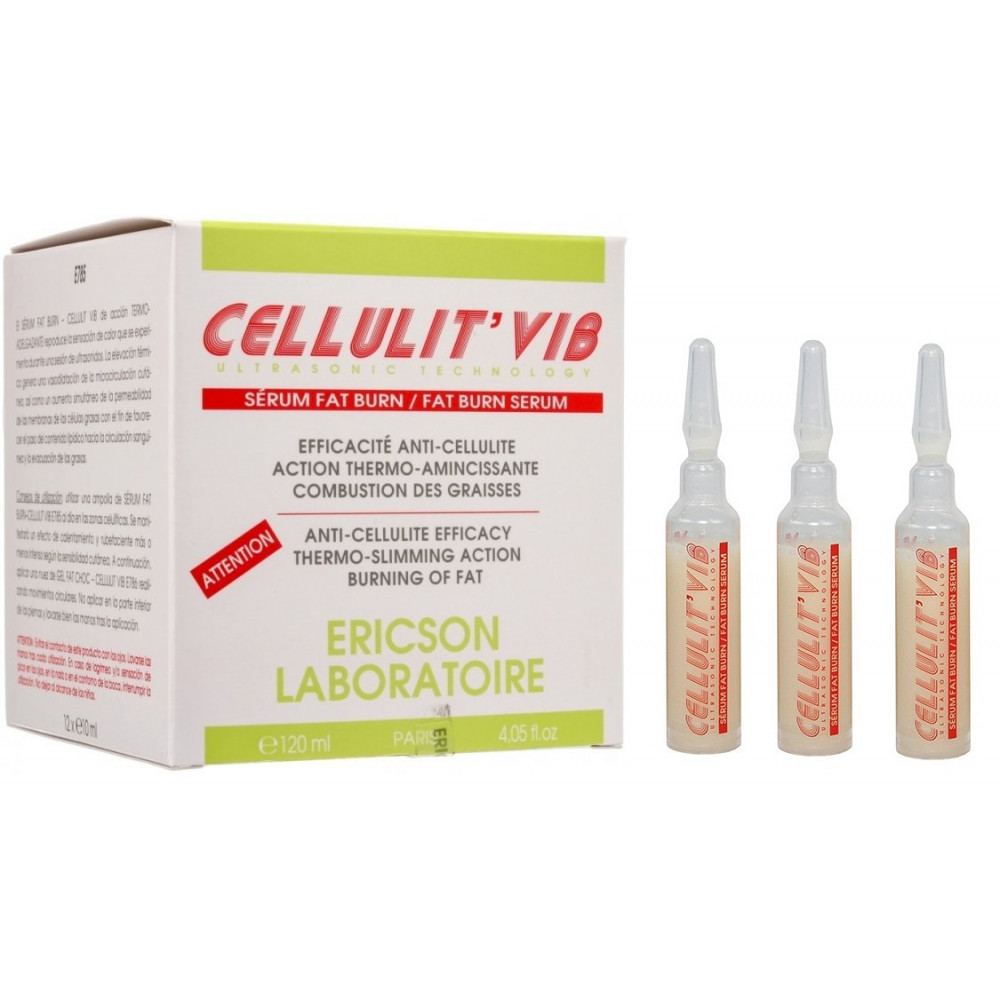 Сироватка з антицелюлітним ефектом - Ericson Laboratoire Cellulit VIB Fat Burn Serum Coffret - Фото 1