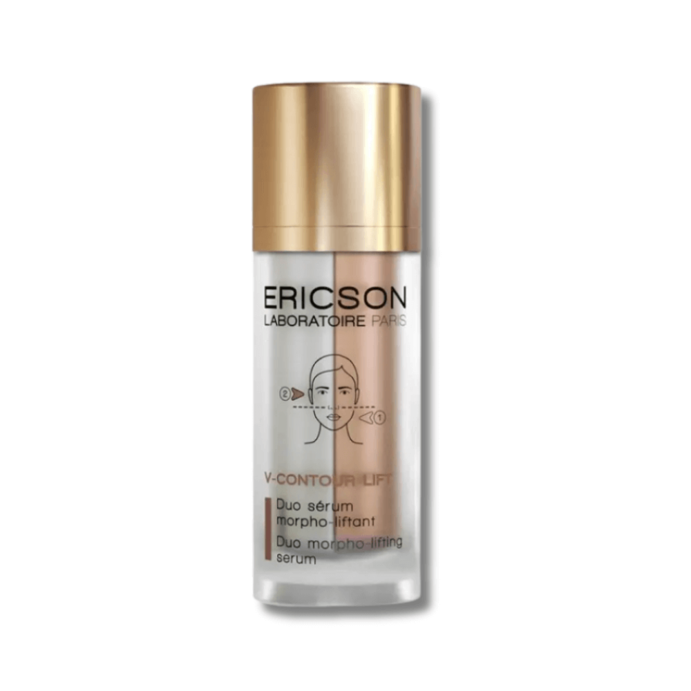 Двофазна сироватка для удосконалення контурів обличчя - Ericson Laboratoire V-Contour Lift Duo Morpho-Lifting Serum - Фото 1
