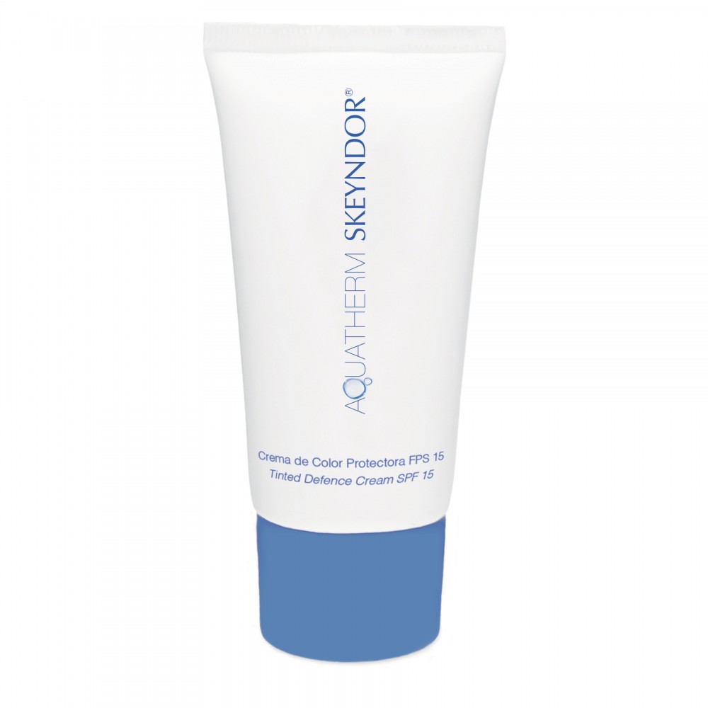Тонирующий защитный крем SPF 15 - Skeyndor Aquatherm Tinted Defence Cream SPF 15 - Фото 1