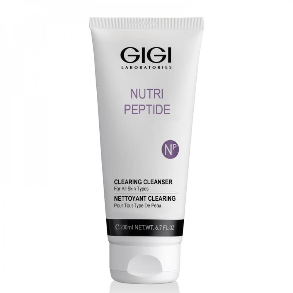 Пептидний очищаючий гель - GiGi Nutri Peptide Clearing Cleanser - Фото 1