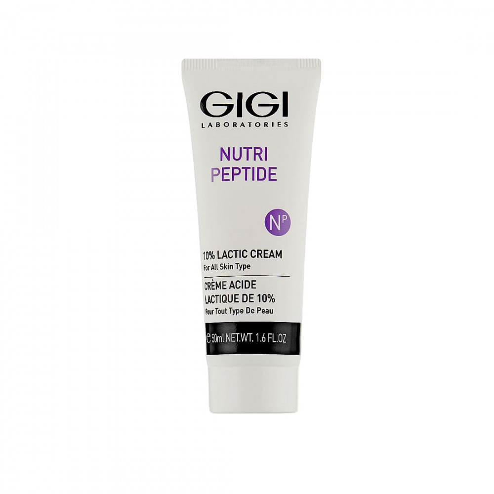 Пептидний крем з 10% молочною кислотою - GIGI Nutri-Peptide 10% Lactic Cream