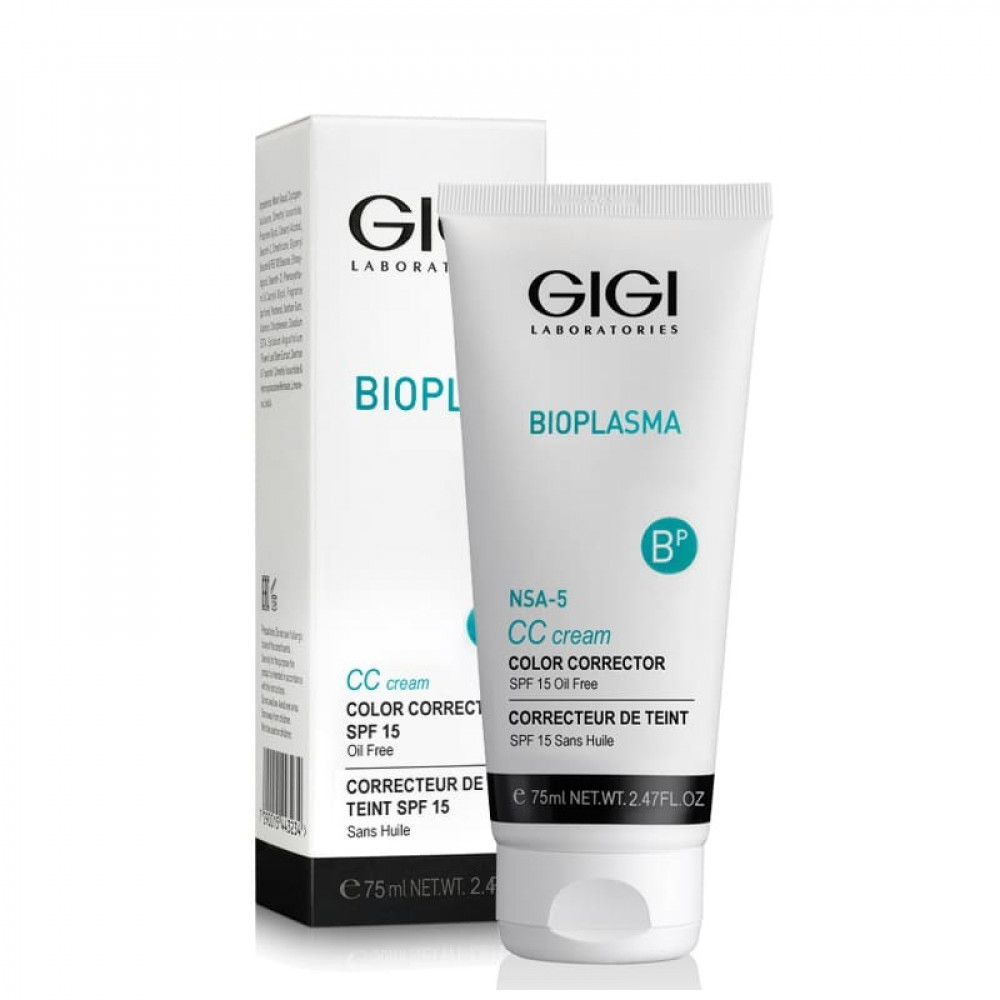 Крем для корекції кольору шкіри SPF-15 - GIGI Bioplasma CC Cream SPF-15 - Фото 1