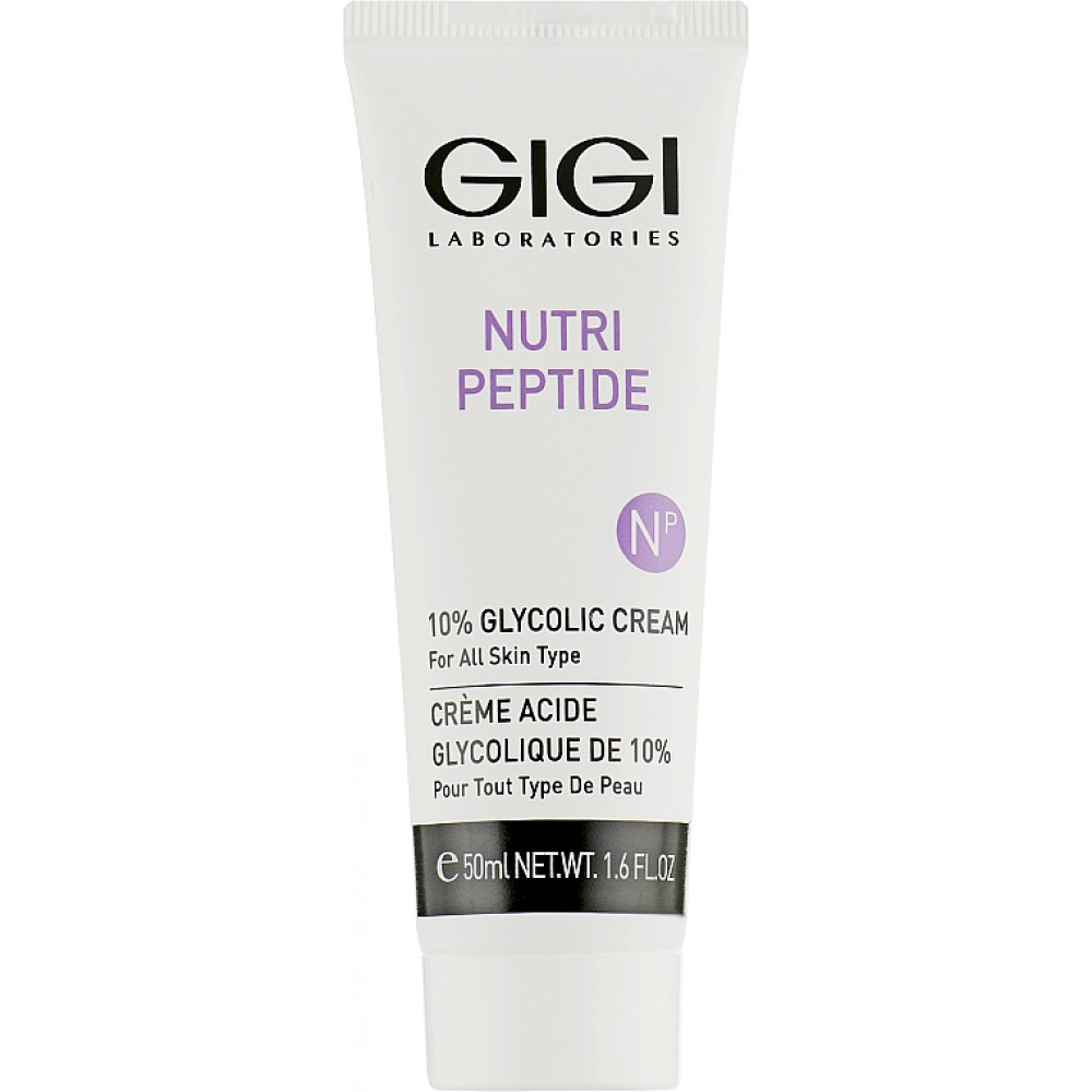Пептидный крем с 10% гликолевой кислотой - GiGi Nutri-Peptide 10% Glycol Acid Cream фото 2