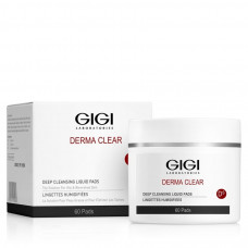 Вологі спонжі для пілінгу - GIGI Derma Clear Deep Cleansing Liquid Pads