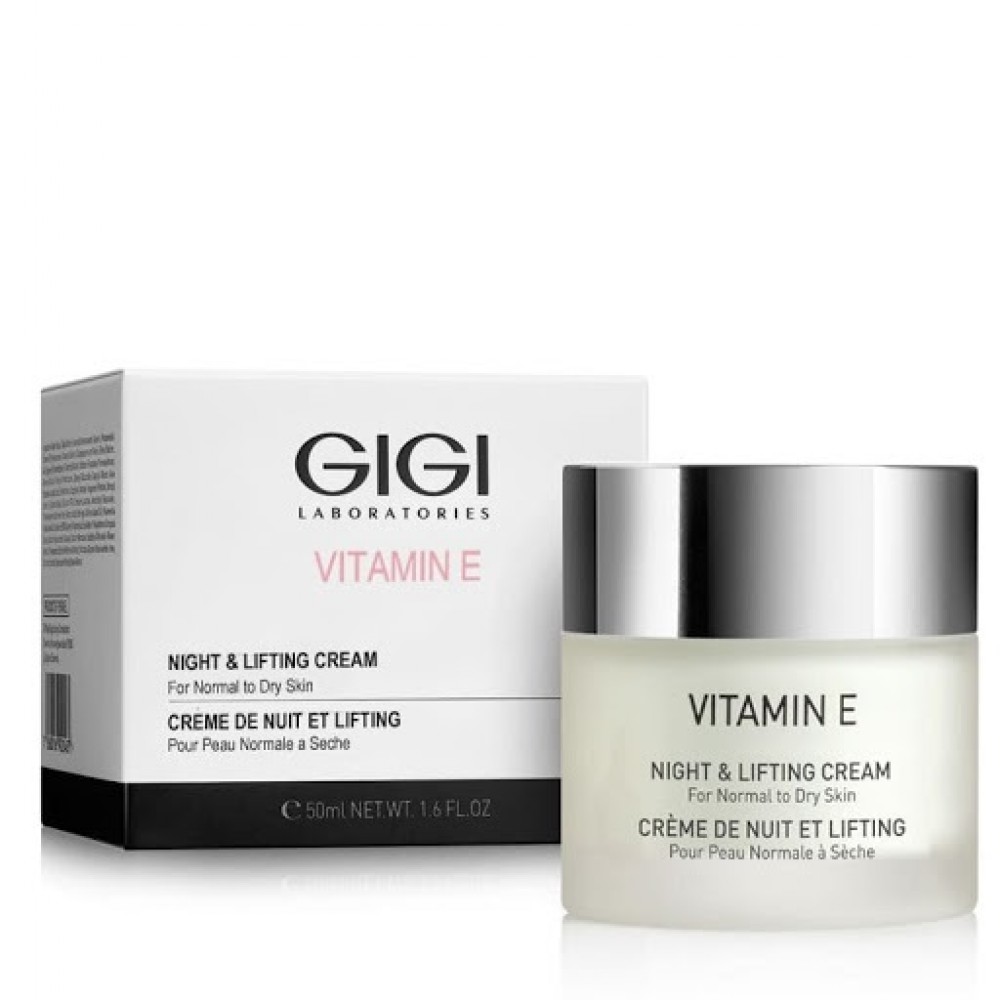 Нічний ліфтинг крем - GIGI Vitamin E Night&Lifting Cream - Фото 1