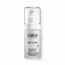 Лечебная матирующая сыворотка - GIGI PRS7 Clear Tint & Protect Serum SPF 30 