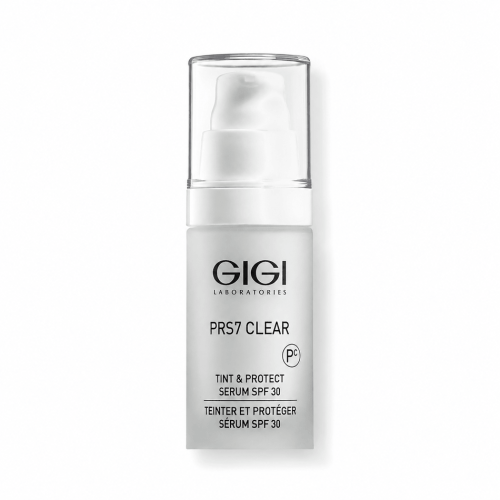Лечебная матирующая сыворотка - GIGI PRS7 Clear Tint & Protect Serum SPF 30 фото