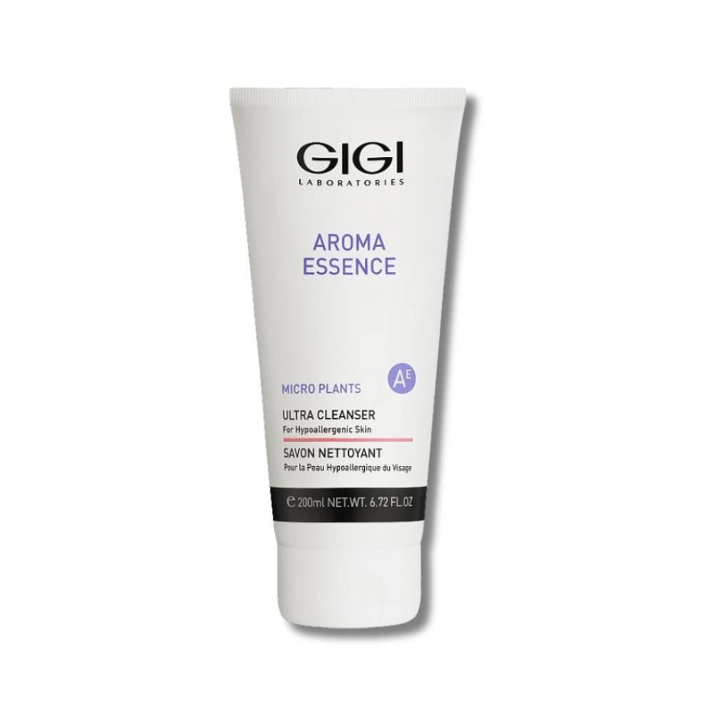 Мило для чутливої ​​шкіри обличчя - GiGi Aroma Essence Micro Plants Ultra Cleanser
