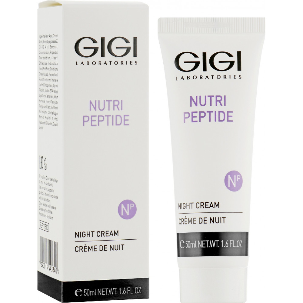 Поживний нічний крем - GIGI Nutri-Peptide Night Cream - Фото 1