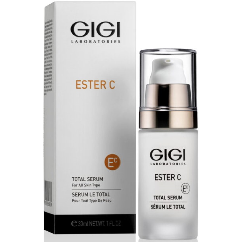 Зволожуюча сироватка з ефектом освітлення - GiGi Ester C Total Serum - Фото 1