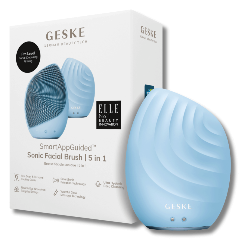 Електронна звукова щітка для обличчя - Geske Sonic Facial Brush 5 in 1 - Фото 1