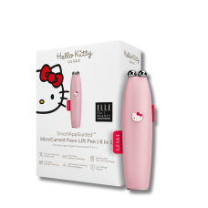 Мікрострумова ручка для підтяжки обличчя - Geske MicroCurrent Face-Lift Pen 6 in 1 By Hello Kitty